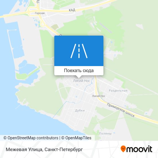 Карта Межевая Улица