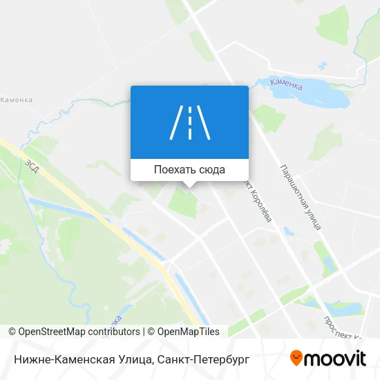 Карта Нижне-Каменская Улица