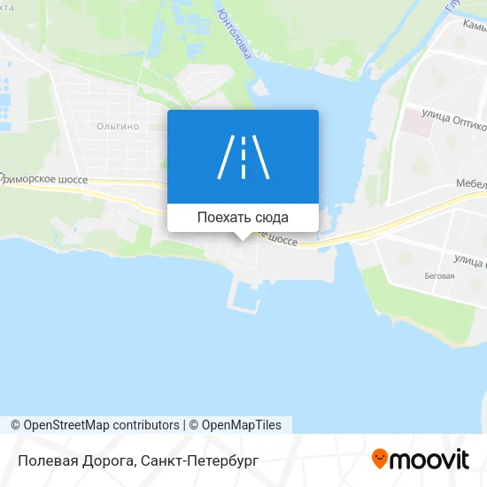 Карта Полевая Дорога