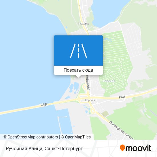 Карта Ручейная Улица