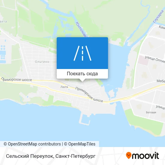 Карта Сельский Переулок