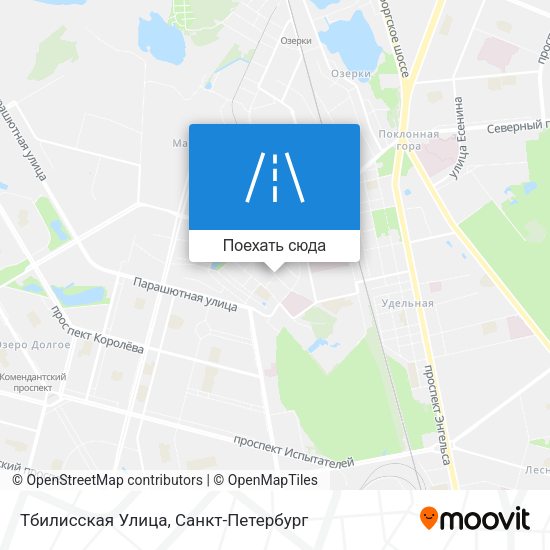Карта Тбилисская Улица