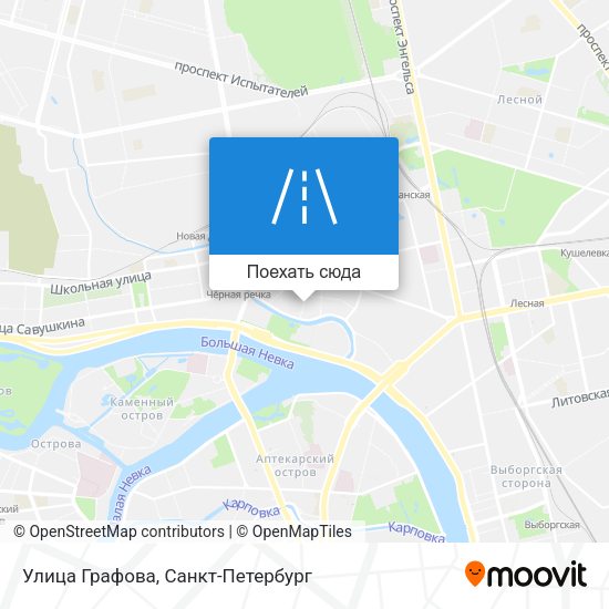 Карта Улица Графова