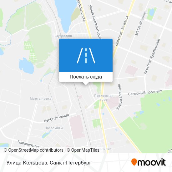 Карта Улица Кольцова