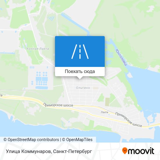 Карта Улица Коммунаров