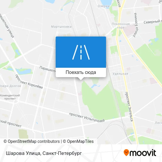 Карта Шарова Улица