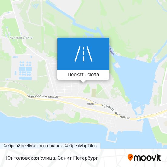 Карта Юнтоловская Улица
