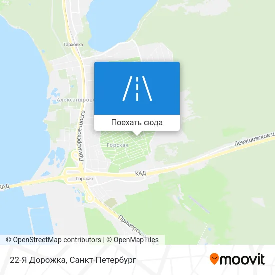 Карта 22-Я Дорожка