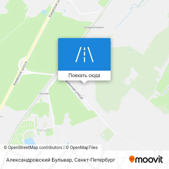 Карта Александровский Бульвар