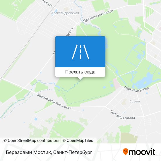 Карта Березовый Мостик
