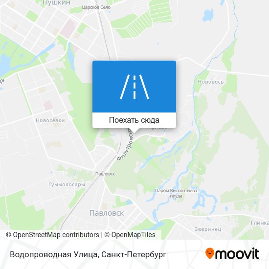 Карта Водопроводная Улица