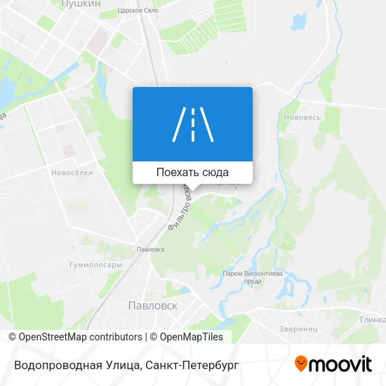 Карта Водопроводная Улица