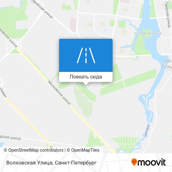 Карта Волховская Улица