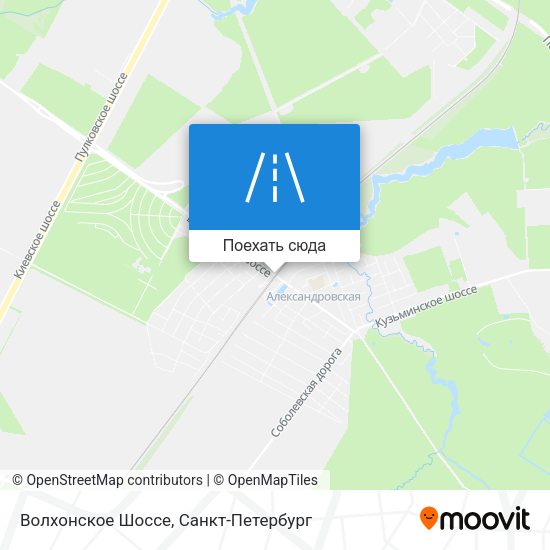 Карта Волхонское Шоссе