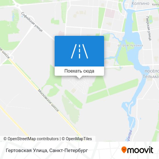 Карта Гертовская Улица