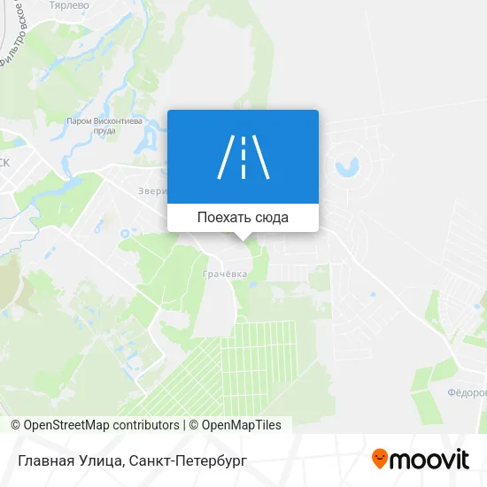 Карта Главная Улица
