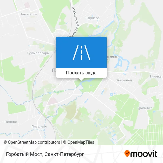 Карта Горбатый Мост
