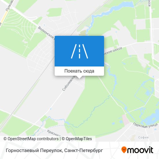 Карта Горностаевый Переулок