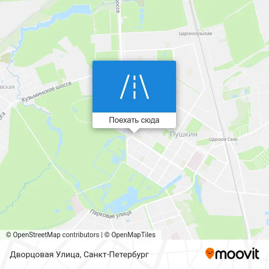 Карта Дворцовая Улица