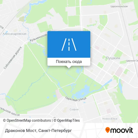 Карта Драконов Мост