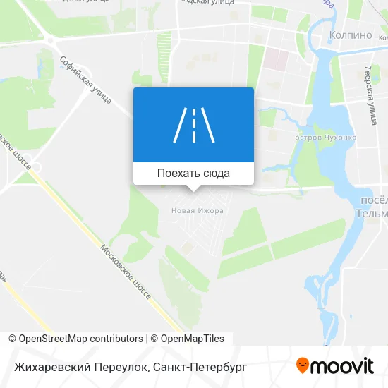 Карта Жихаревский Переулок
