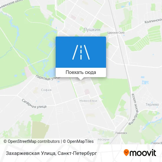 Карта Захаржевская Улица