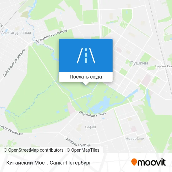 Карта Китайский Мост