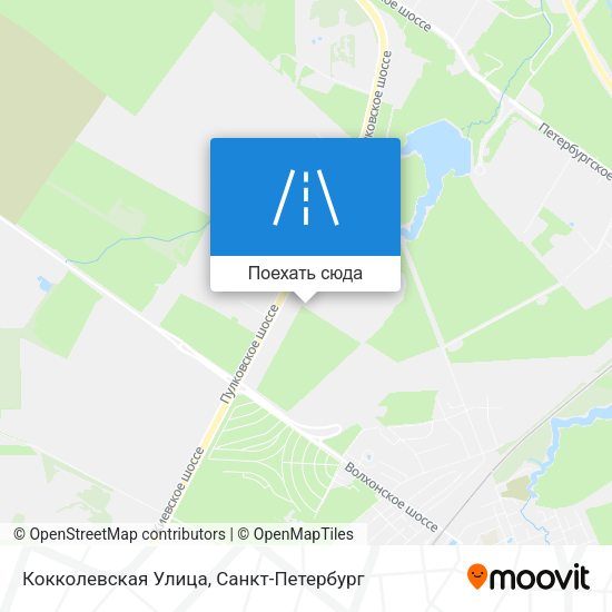 Карта Кокколевская Улица