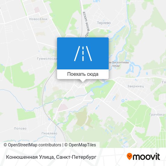 Карта Конюшенная Улица