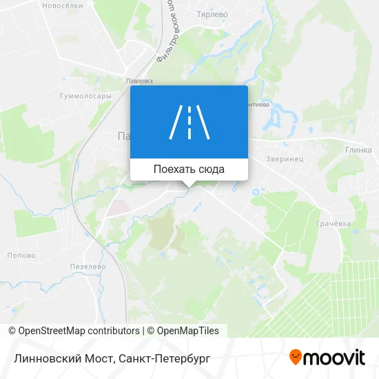 Карта Линновский Мост