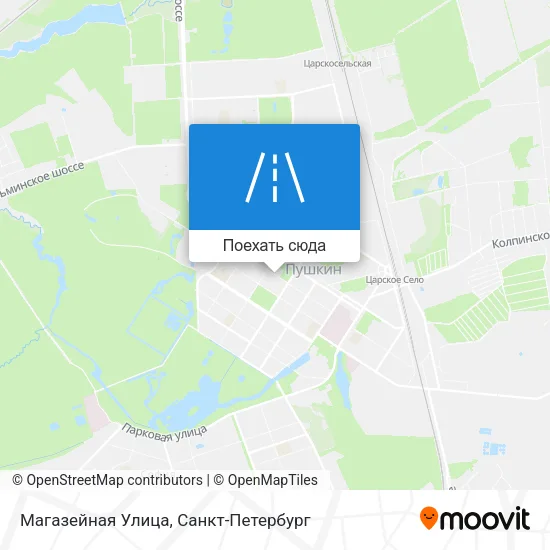 Карта Магазейная Улица