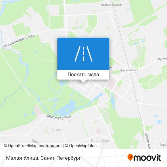 Карта Малая Улица