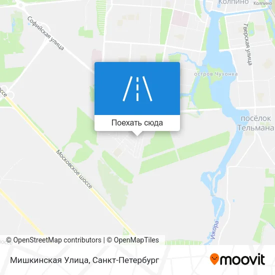 Карта Мишкинская Улица