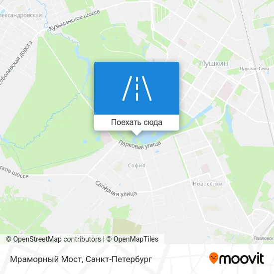 Карта Мраморный Мост