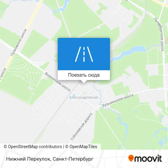 Карта Нижний Переулок