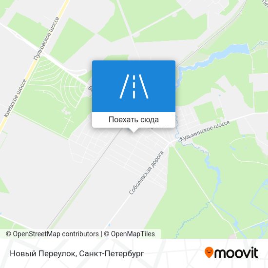Карта Новый Переулок
