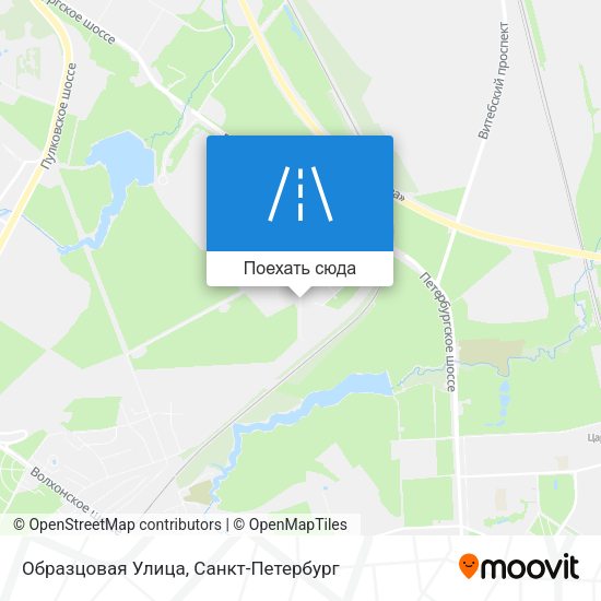Карта Образцовая Улица