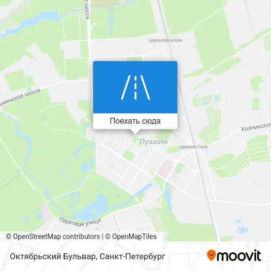 Карта Октябрьский Бульвар