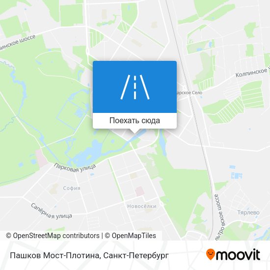 Карта Пашков Мост-Плотина