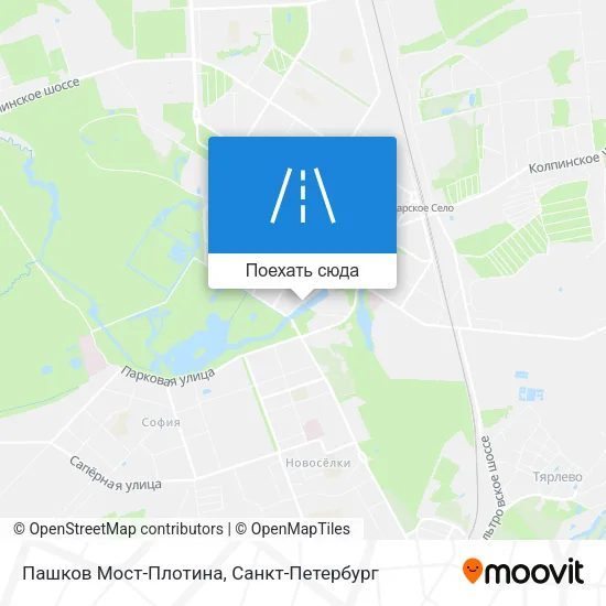 Карта Пашков Мост-Плотина