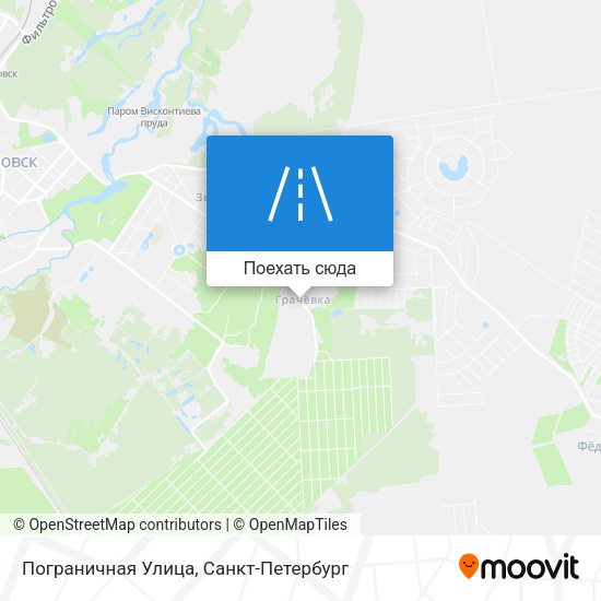 Карта Пограничная Улица