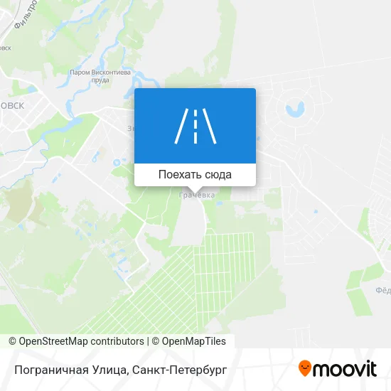 Карта Пограничная Улица