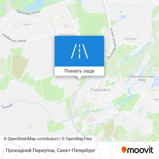 Карта Проездной Переулок