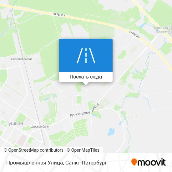 Карта Промышленная Улица