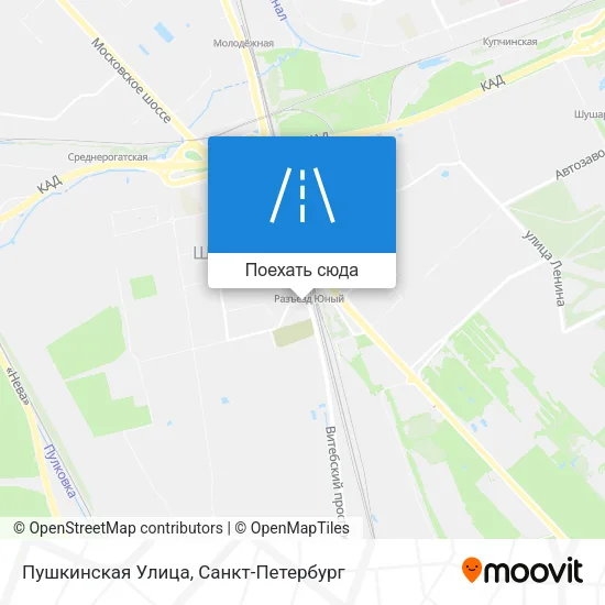 Карта Пушкинская Улица