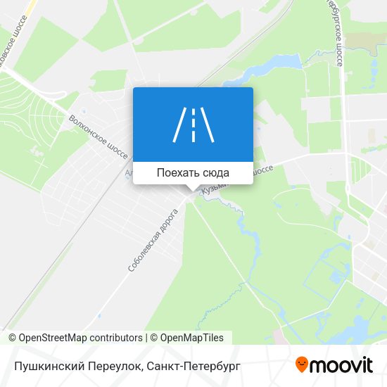 Карта Пушкинский Переулок