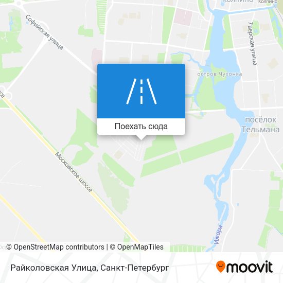 Карта Райколовская Улица