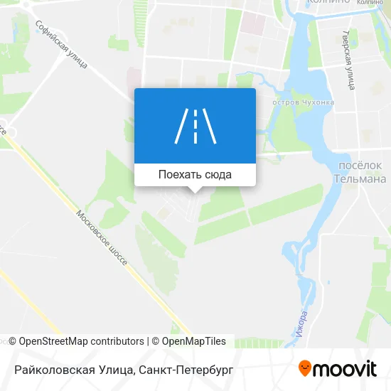 Карта Райколовская Улица