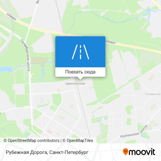 Карта Рубежная Дорога