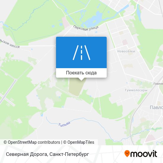 Карта Северная Дорога